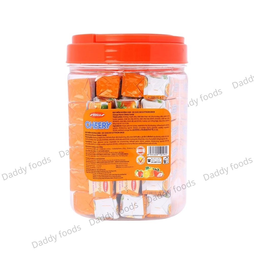 Bánh sữa cherry thương hiệu BIBICA 26 thanh dạng thanh mềm, hương vị thơm ngon vị béo lan tỏa