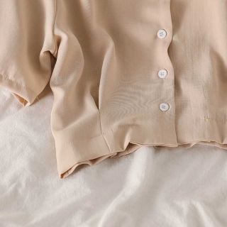 (HÀNG ORDER) Áo croptop cổ sơ mi kèm ảnh thật