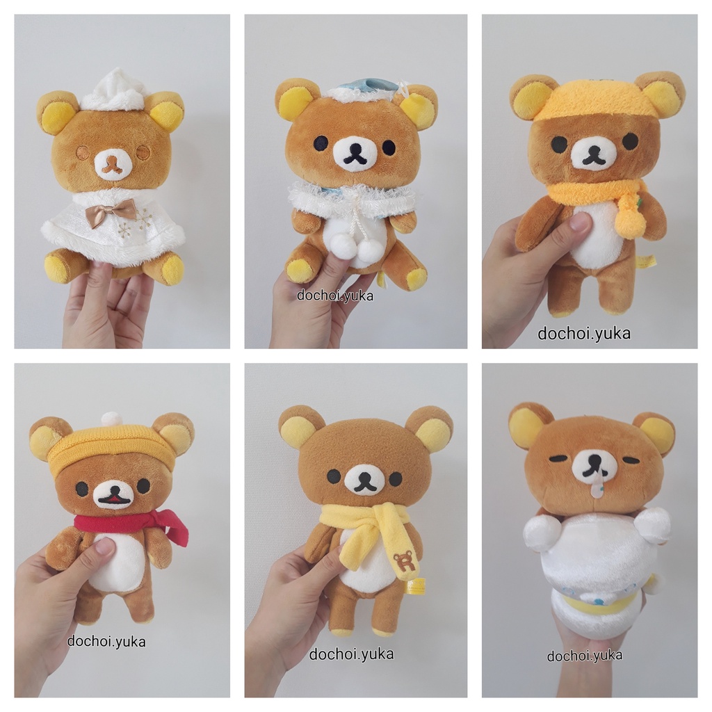 Gấu bông Rilakkuma chủ đề X-mas
