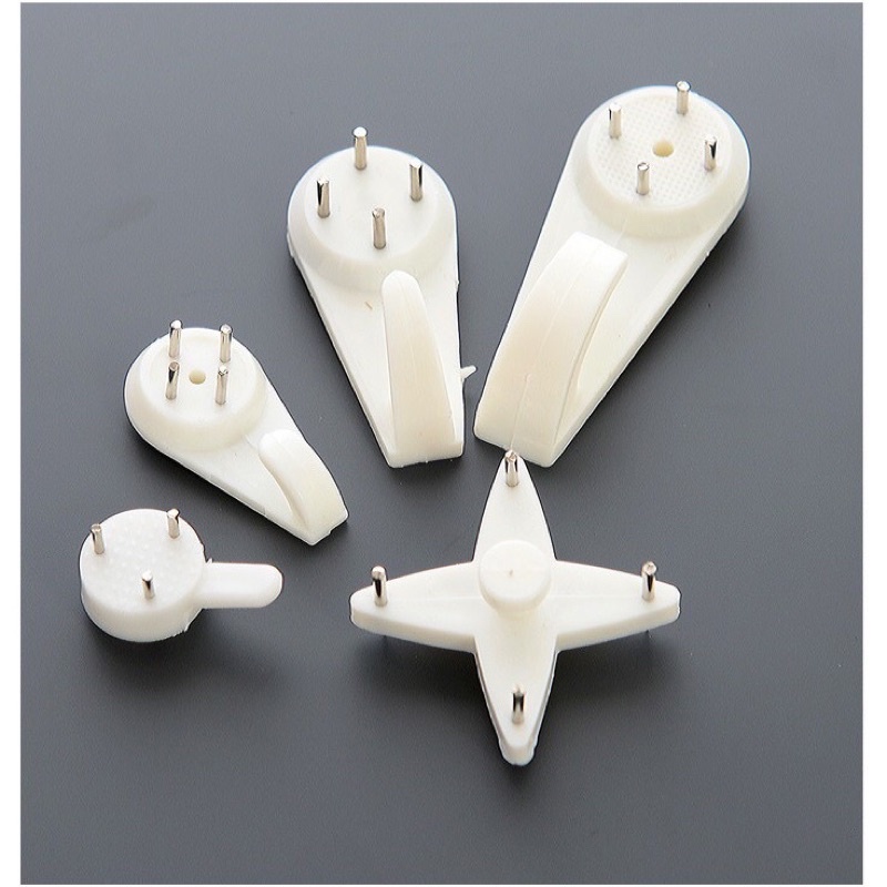 Set 8 Móc đinh đóng tường treo tranh, ảnh, vật dụng gia đình tiện ích