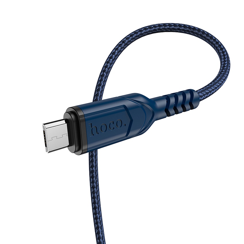 Cáp Sạc Nhanh 3A Hoco X59 Chân Micro USB Dây Dù Siêu Bền Hỗ Trợ Truyền Dữ Liệu Dài 1M Cho Android - Hàng Chính Hãng