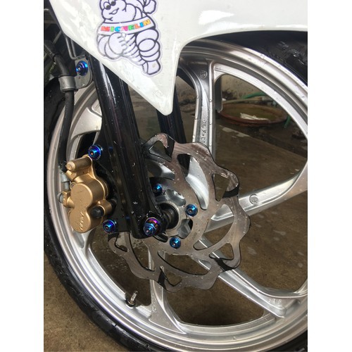 Đĩa Trước X1R 220mm Cho Xe Exciter 135, Sirius, Wave Vindecal BD