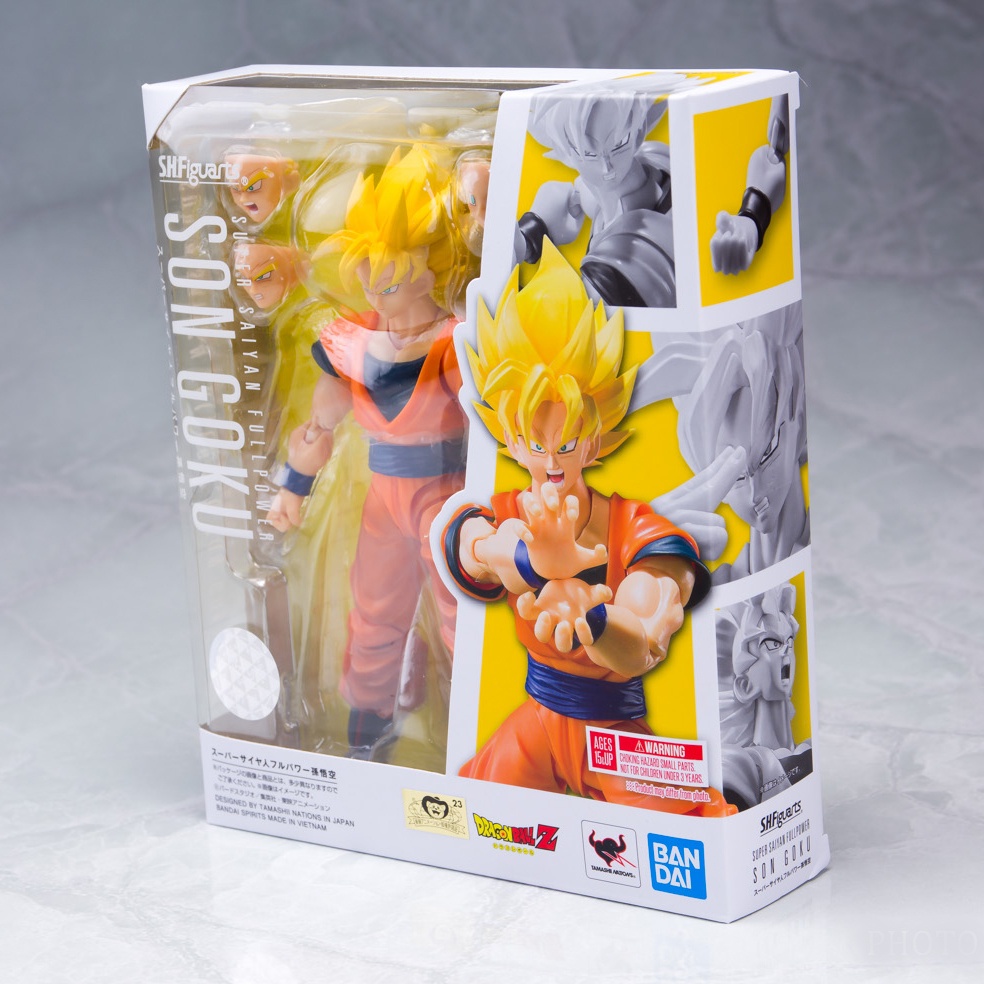 Mô hình chính hãng SHF Dragon Ball: Songoku SSJ