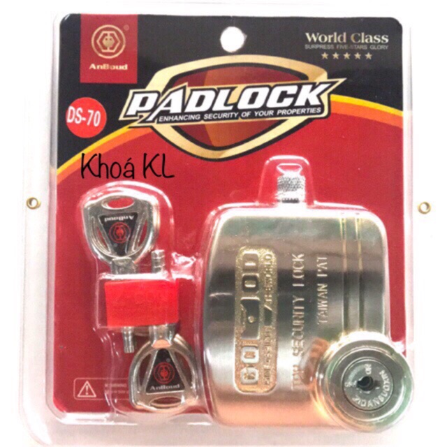 Ổ Khóa Chụp Chống Cắt, Chống Nạy toàn diện PADLOCK