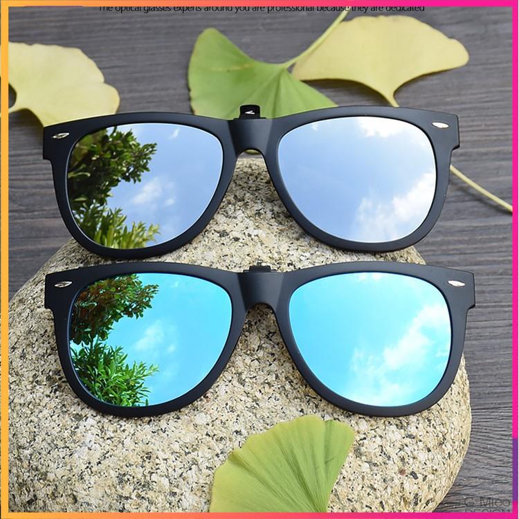 Kính râm kẹp, Kính râm cận thời trang - Phân cực Polarized, UV 400 - KM303