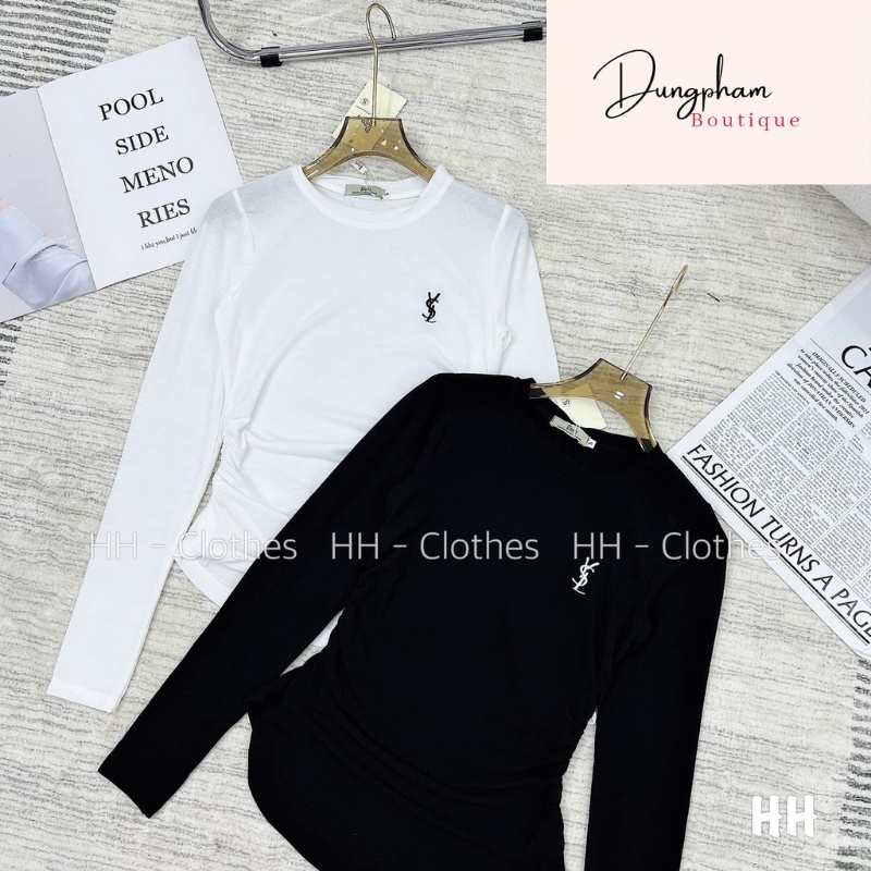 Áo thun giấy YSL - Dungpham.Bourtique