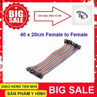 dây câu mạch 40P 20CM (Đực - Cái, Đực - Đực, Cái - Cái) dây cắm mạch dây cắm test board