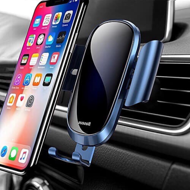 Giá đỡ điện thoại kẹp cửa gió ô tô BASEUS