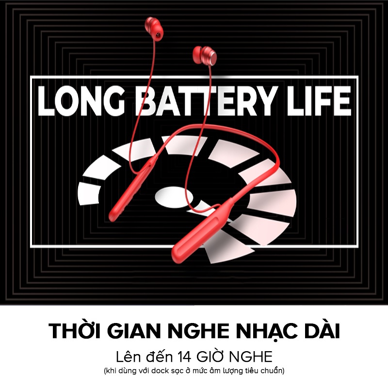 Tai Nghe Bluetooth HAVIT E529BT, Bluetooth 5.0, Mic ENC Đàm Thoại, Kháng IPX5, Nghe Đến 14h - Chính Hãng  BH 12 Tháng