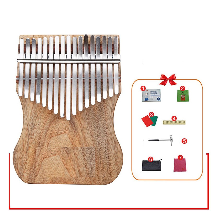 Đàn Kalimba WOIM 17 Phím  K17CAS Tặng Kèm Kèn Kazoo Dream Walker Limited Edition