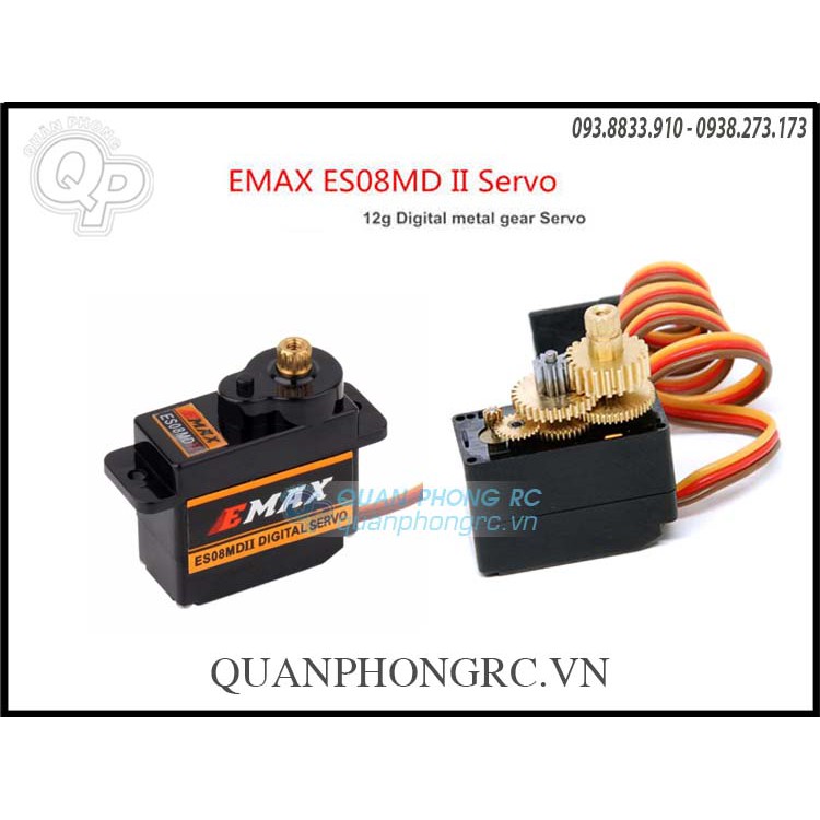 Servo Emax ES MD08 II (Nhong đồng)