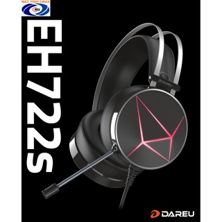 Tai nghe DARE-U EH722S (Đen, có mic, giả lập 7.1)