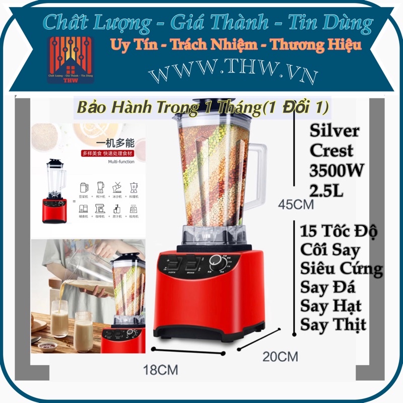 |THW-HCM| Máy Xay Silver Crest & Sinbo THW, xay công nghiệp, xay đá mịn bông, xay sữa hạt...