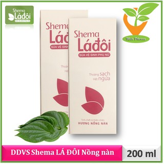 [DDVSPN Shema] Dung dịch vệ sinh Shema Lá Đôi [Shema 100ml, Shema 200ml]