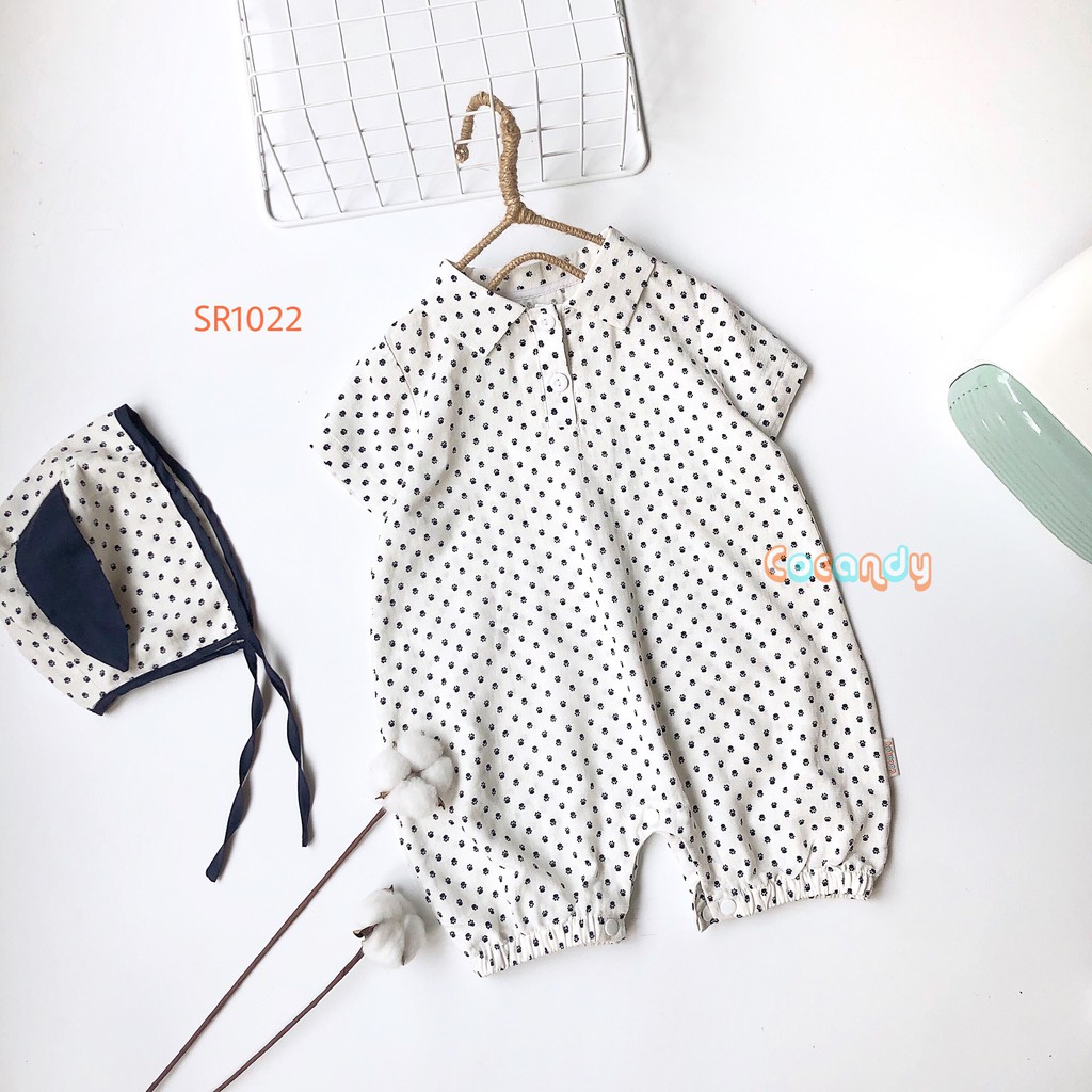 Bodysuit cho bé -Bodysuit chân cún dễ thương cao cấp cho bé