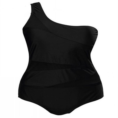Đồ bơi quá khổ, đồ bơi một mảnh, đồ bơi nữ mũm mĩm, bikini, vải cao cấp, trang phục đi biển X08