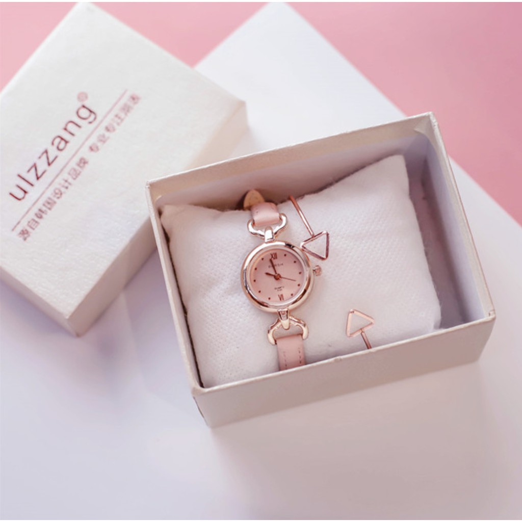 [CỰC ĐẸP] ĐỒNG HỒ NỮ DÂY DA VISER MẶT TRÒN DÂY NHUYỄN CỰC ĐẸP | BigBuy360 - bigbuy360.vn