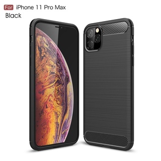 Ốp Điện Thoại Silicon Sợi Carbon Cho Iphone 5 5S 5C 6 6S 7 8 Plus SE2020 X XR XS Max 11 Pro Max