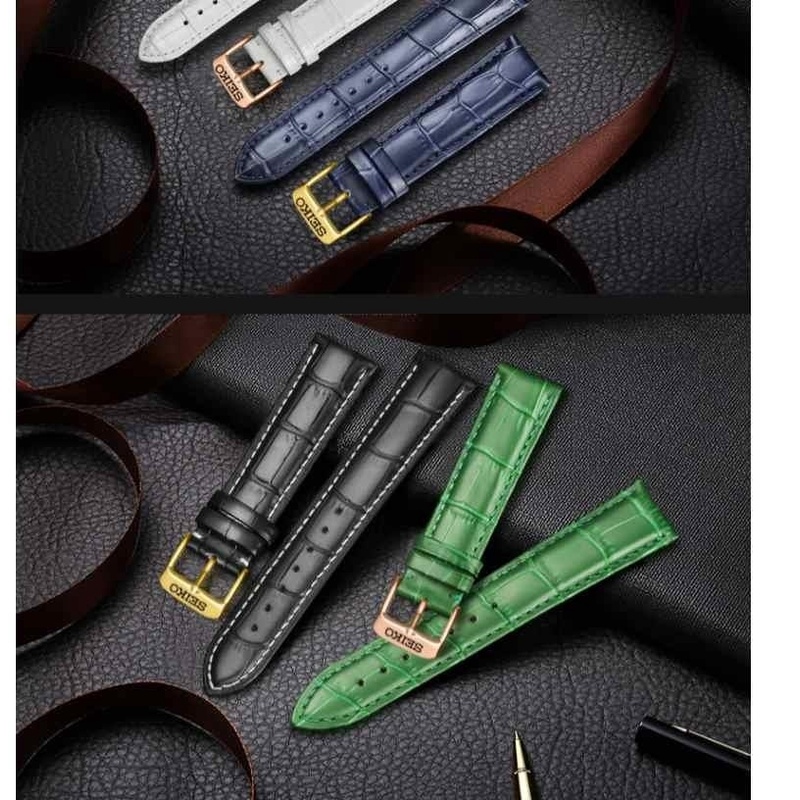 Dây Đeo Bằng Da Thật Cho Đồng Hồ Seiko No. Set 5 Dây Đeo Đồng Hồ Rolex SNK809K2 Sup252 / 250 Thời Trang Cho Nam Và Nữ