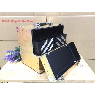 Cốp chuyên đựng đồ PHUN XĂM màu VÀNG GOLD rất đẹp