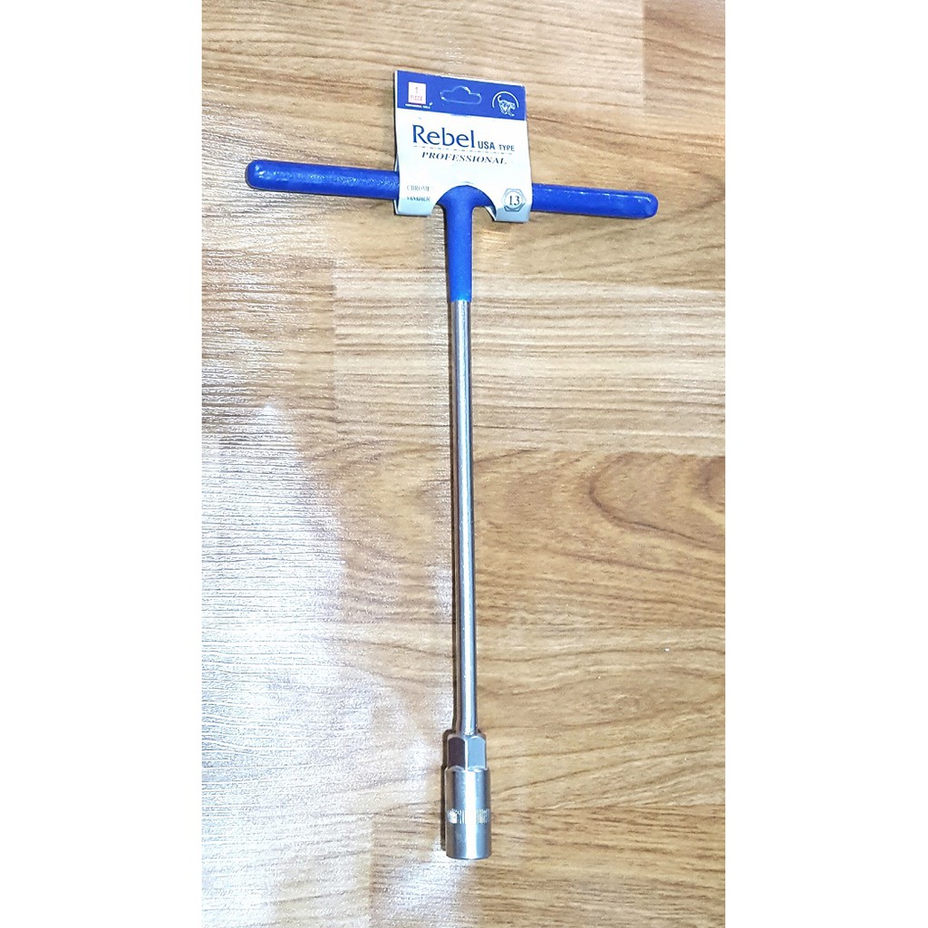 Cần Siết Chữ T Cán Bọc Nhựa 13MM