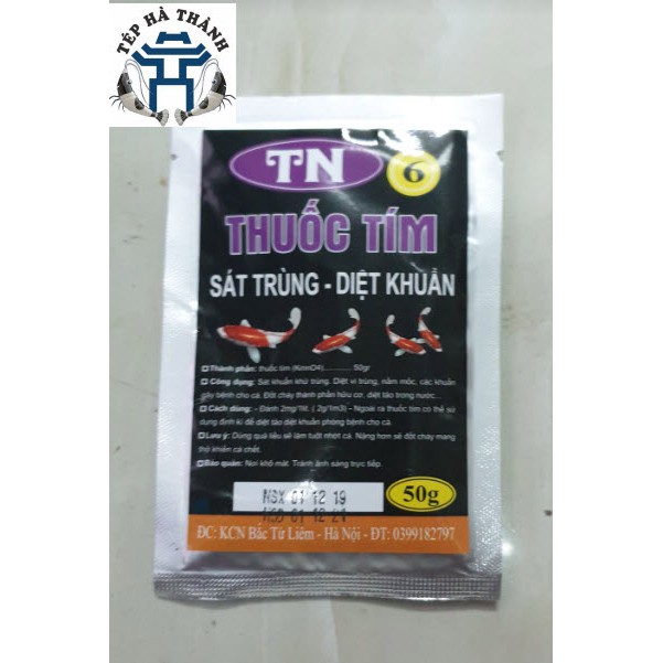 Thuốc Tím TN6 Diệt Khuẩn Và Sát Trùng Cho Cá