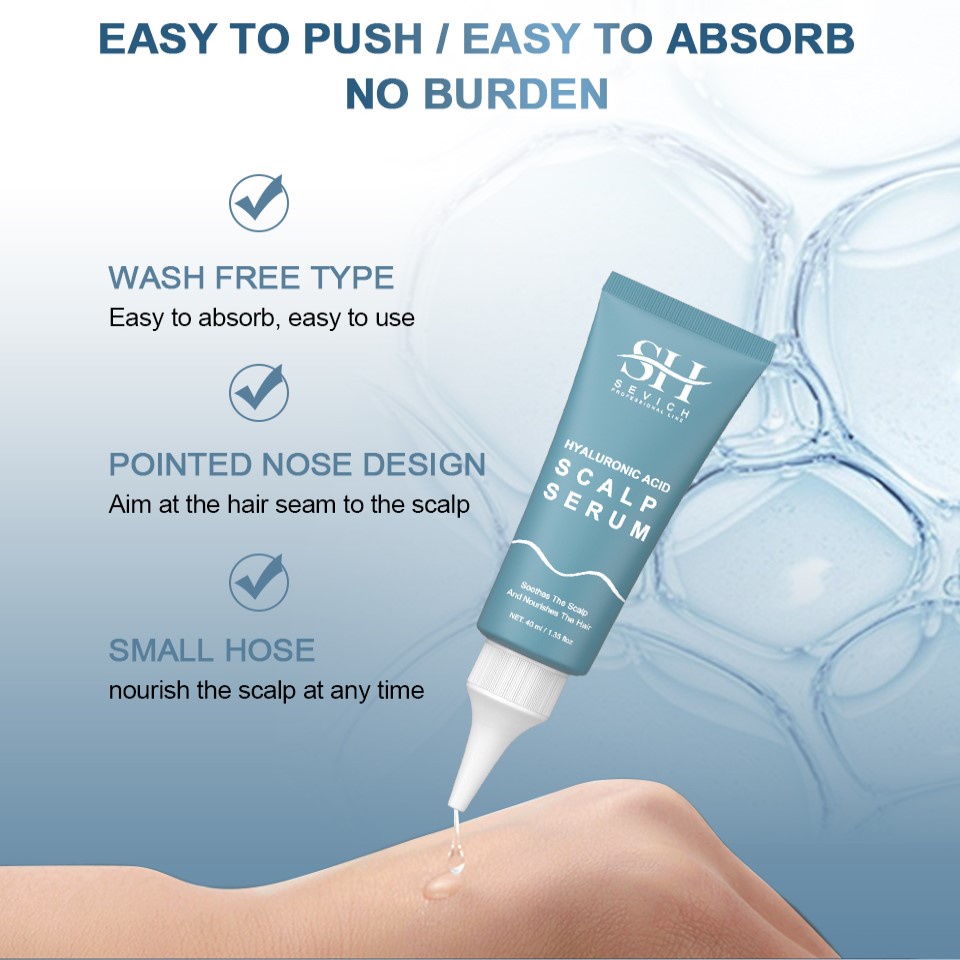 Serum Sevich Hyalronic Acid chăm sóc da đầu chuyên nghiệp 40ml