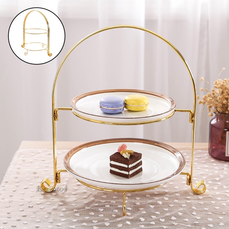 Khay đựng trái cây/ bánh kẹo/ trang sức 2 tầng tiện dụng