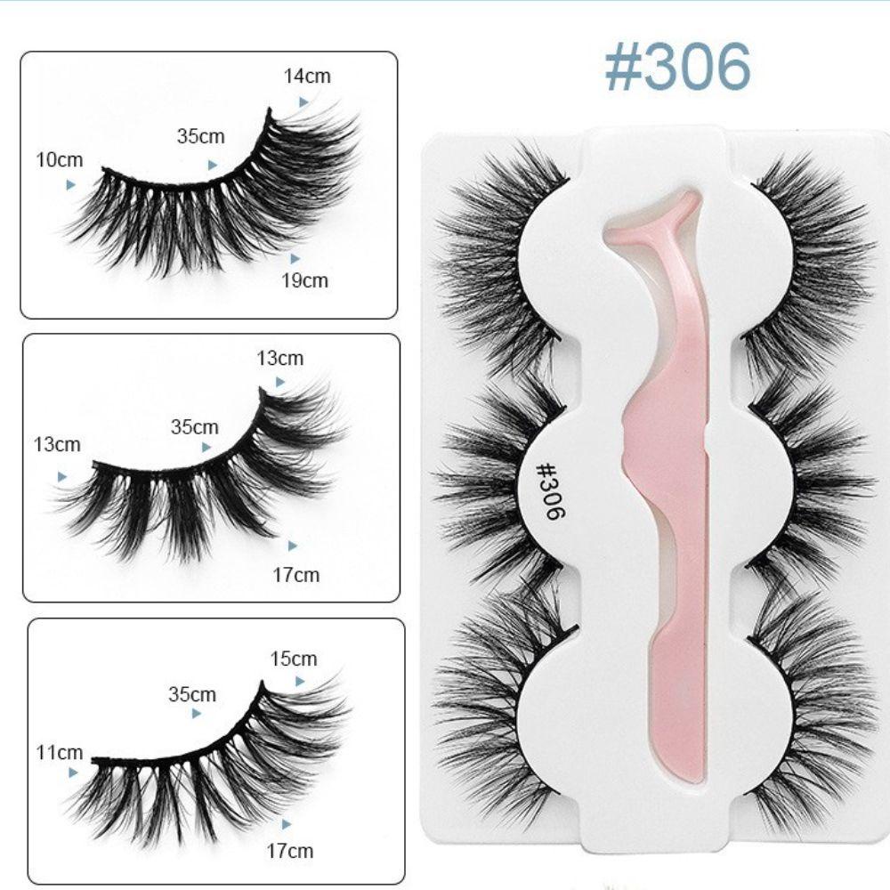 Lông Mi Giả 3D Trang Điểm Tự Nhiên