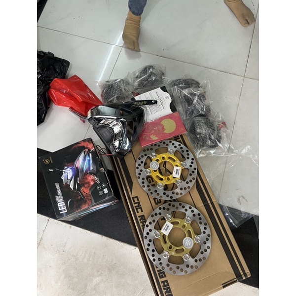 Đĩa thắng CNC 220mm