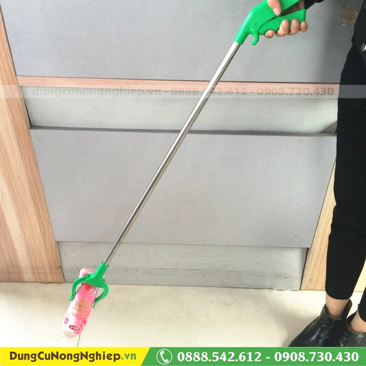 Gậy gắp đồ vật tầm xa gấp rác nylon chai nhựa đồ vật dưới gầm trong kẹt trên cao