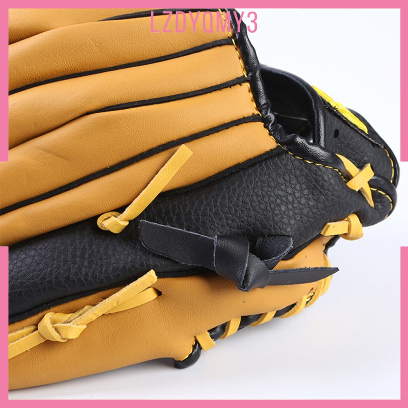 Găng Tay Bóng Chày Bằng Da Dày Dặn Mềm Mại Thoải Mái Tay Trái Cho Người Lớn Trẻ Em