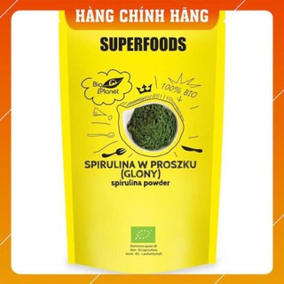 Bột tảo xoắn Spirulina hữu cơ Bio Planet 200g