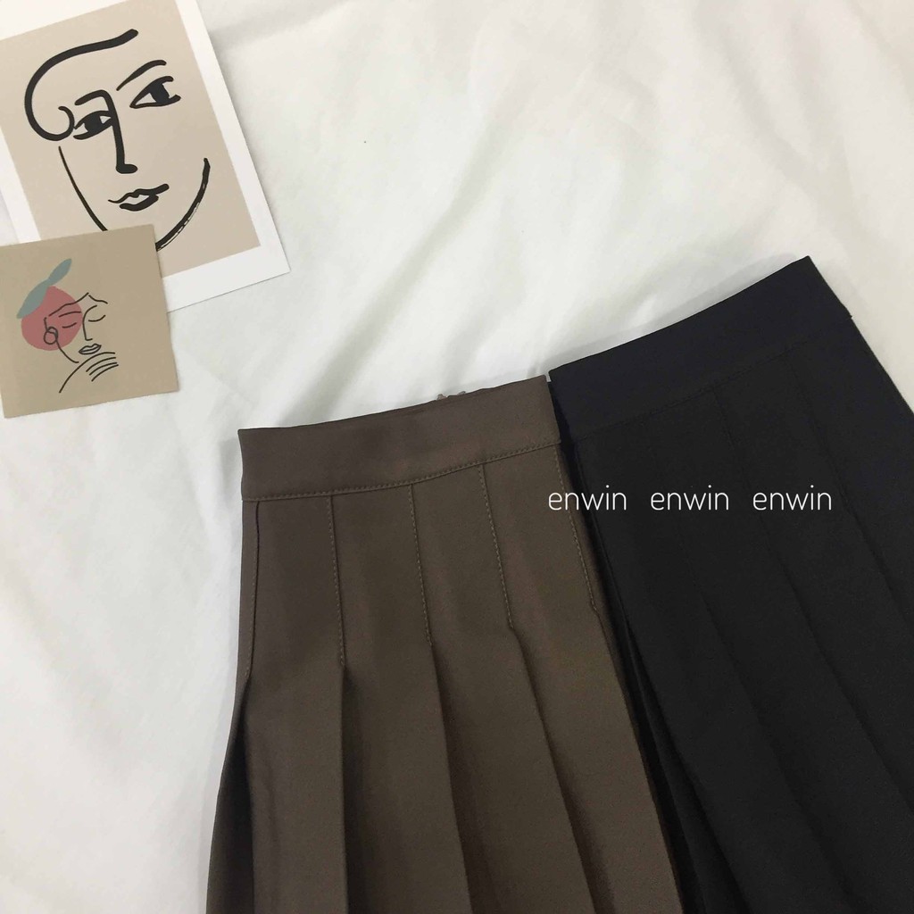 [Ảnh thật] Chân váy trơn xếp ly Tennis - Tennis Skirt CV2 | BigBuy360 - bigbuy360.vn