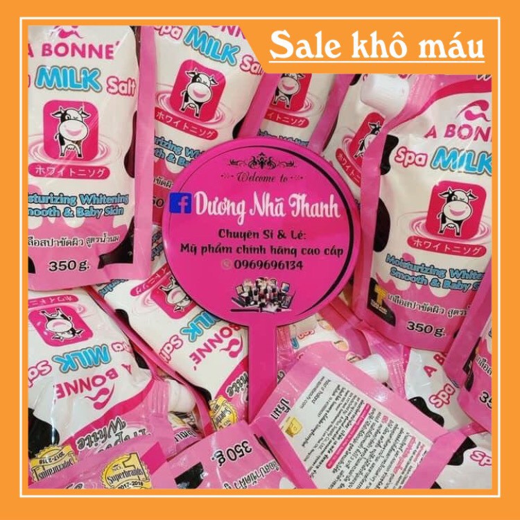 Muối tắm sữa bò ⚡FREE SHIP⚡ tẩy tế bào chết A Bonne Spa Milk Salt Thái Lan