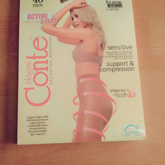 (Sale 20%)Quần tất nga Conte active soft 40d
