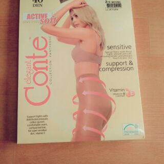 Quần tất nga Conte active soft 40d