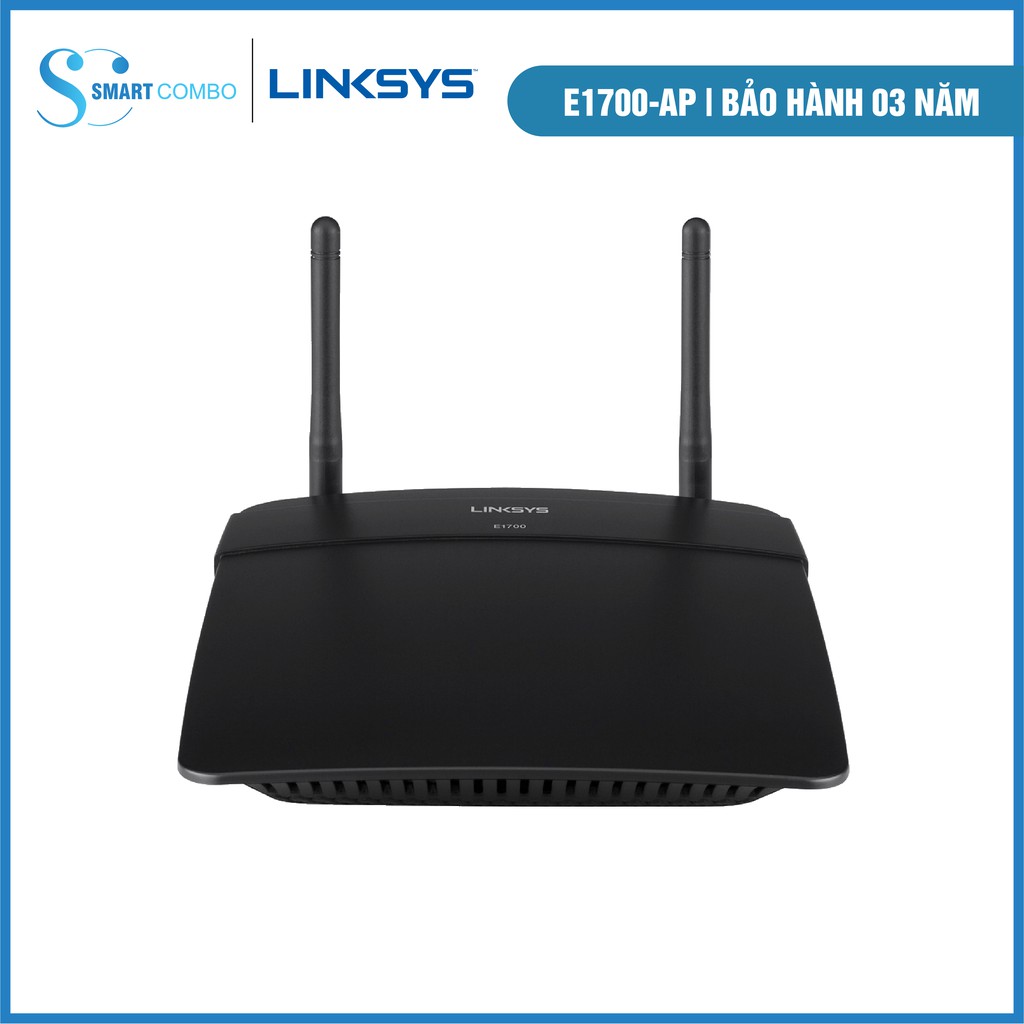 Router Wi-Fi chuẩn N 300Mbps LINKSYS E1700 - Hàng chính hãng