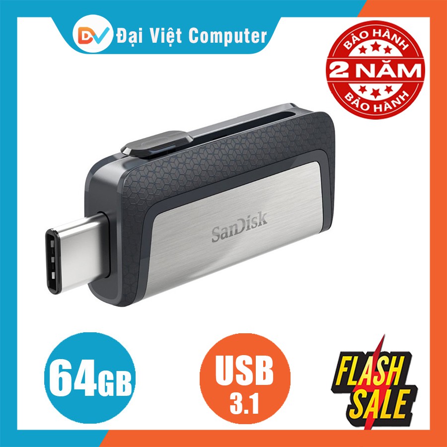 USB OTG Type-C sandisk128GB 64GB 32GB Ultra Dual USB 3.1 SDDDC2 150MB/s | BigBuy360 - bigbuy360.vn