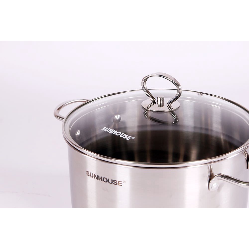 Bộ nồi inox 3 đáy Sunhouse SH89