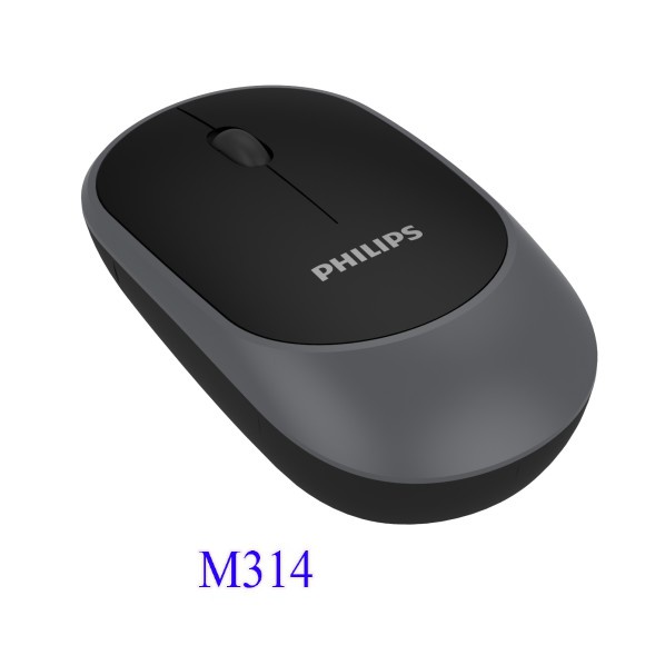 Chuột Không Dây Wireless Siêu Mỏng M314 Philips - Thích Hợp Dùng Văn Phòng