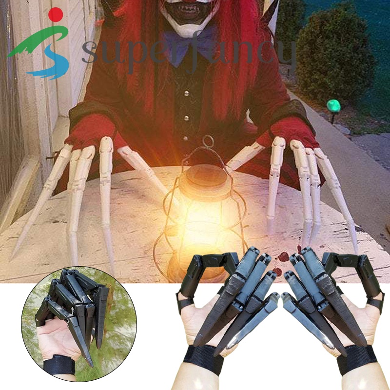 Găng tay có khớp ngón tay hóa trang Halloween