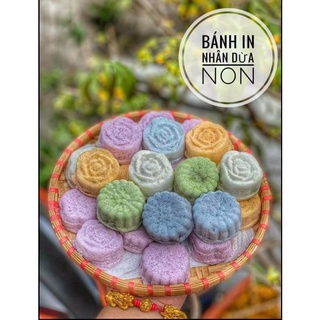 Bánh in nhân dừa non sầu riêng - bao ngon .bánh in nhân dừa non em tâm đắc