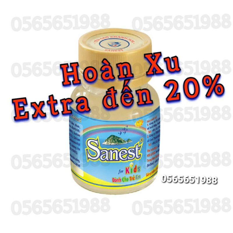 Yến trẻ em sanest kids yến sào Khánh Hòa