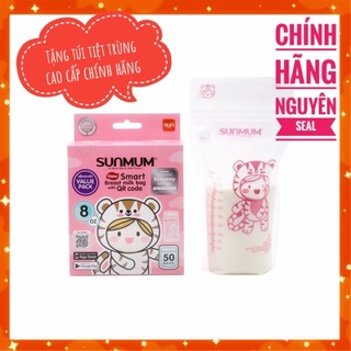 💓Túi Trữ Sữa SUNMUM 50 túi💓250ml (breastmilk storage bags)