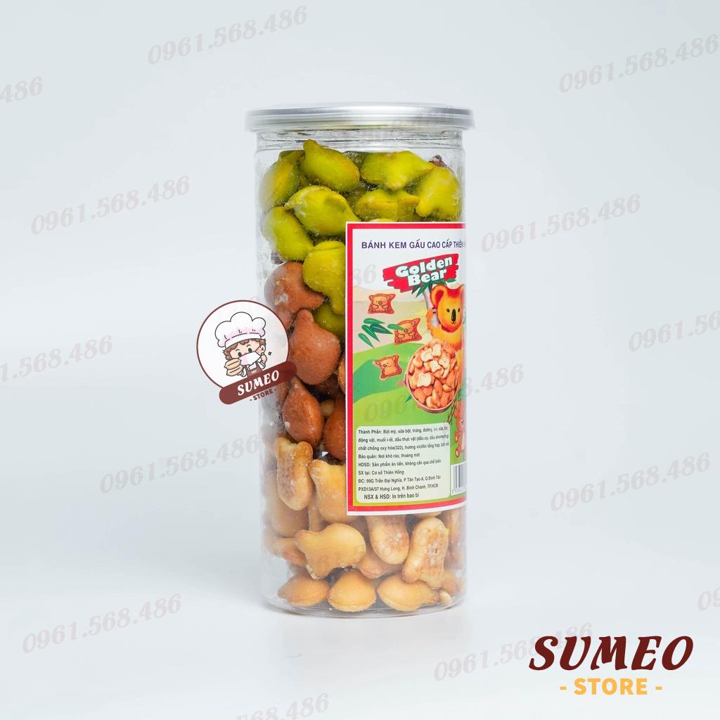 Bánh Gấu Nhân Kem Bánh Kem Gấu Mix 3 Vị 400g Sumeo Store | BigBuy360 - bigbuy360.vn