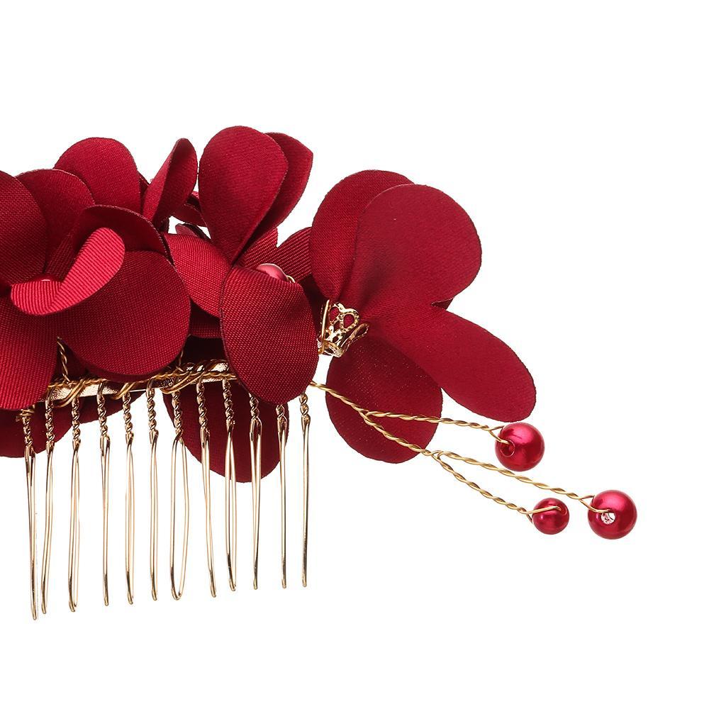 Lược Cài Tóc Cho Tiệc Cưới Lãng Mạn Hiệu Orentlii|Kẹp Tóc Cô Dâu Đính Đá Sang Trọng