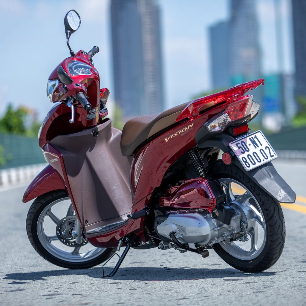 Tay dắt, cảng sau Vision Kiểu SH300I Nhập Trong Suốt Zhi.pat Chính Hãng - BH 12 Tháng