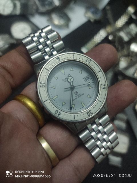 Đồng hồ nam elnard japan cũ