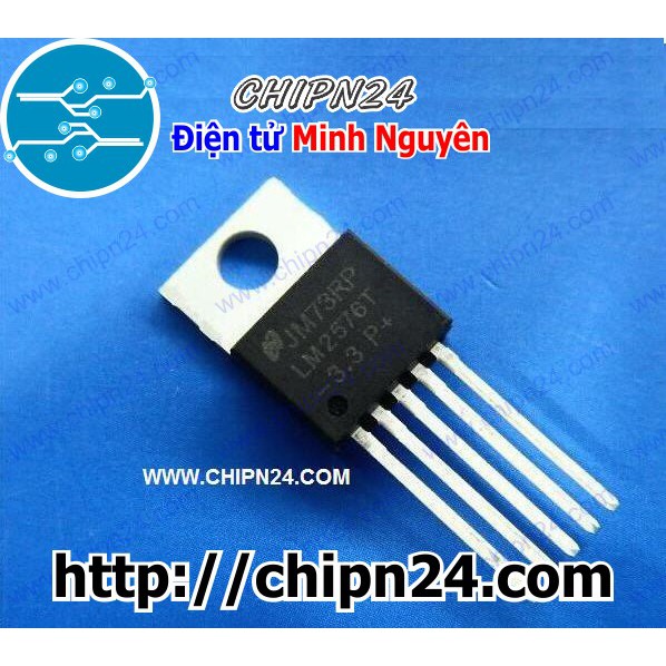 [2 CON] IC LM2576T-3V3 TO-220-5 (LM2576T-3.3 LM2576 2576 3V3)